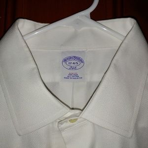 Brooks Brothers 346 17 34/35 white dress shirt